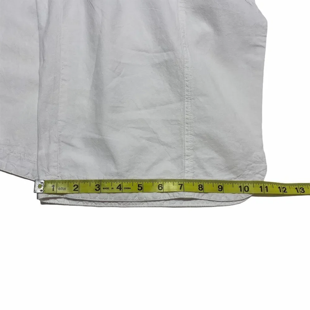 KAREN Scott White Comfort Waist Capri Pants 1x Nwt